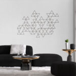 Geometric Mid Century Modern Triangles