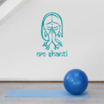 Ohm Shanti Sticker