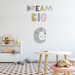 Dream Big Scandinavian Style Kids Sticker