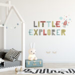 Little Explorer Scandinavian Style Kids Sticker