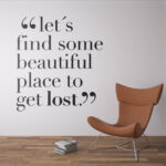 Let´s Get Lost Sticker