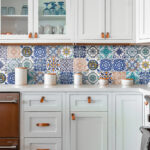Hydraulic Tiles Stickers (Pack of 30)