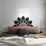 3D Water Lily Headboard