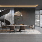 Dark Grey Modular Squares