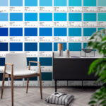 Pantones Blue Tiles Stickers (Pack of 56)