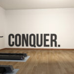 Conquer 3D Training Room Decor