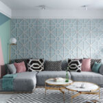 3D Wall Panels Geometric Square