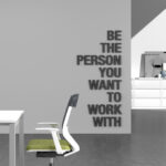 Be the Person 3D Office Wall Decor