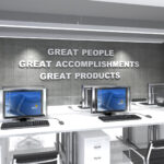 Great People, Great Accomplishments | 3D Office Decor