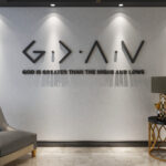 God is Greater than the Highs and Lows 3D Wall Decor