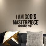 I am God's Masterpiece, Ephesians 2:10 3D Wall Decor