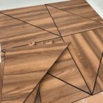 Dark Wood 3D Wall Panels (Small defect)