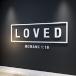 LOVED, Romans 1:16 3D Wall Decor