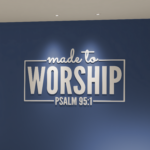 Made to Worship Psalm 95:1 3D Wall Decor