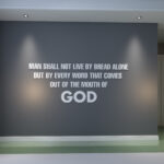 Man Shall not Live by Bread Alone 3D Wall Decor