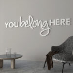 You Belong Here Wall Decor