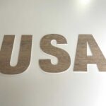 USA 3D Wall Decor (Small defect)