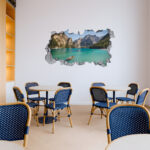 Italy Pragser Wildsee Broken Wall Decal