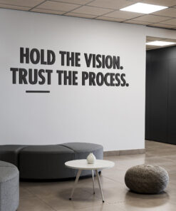 Hold the Vision 3D Office Decor