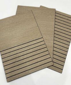 Light Wood 3D Wall Panels 1 Pack of 12 Panels (Small defect)