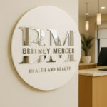 Health and Beauty Salon Sign Customized