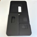 Retro 70s Decor Black Suspended Room Divider (Small defect)