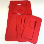 Retro 70s Decor Red Suspended Room Divider (Small defect)
