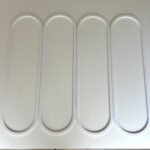 Wainscot Capsules 3D Wall Panels 1 Panel (Small defect)
