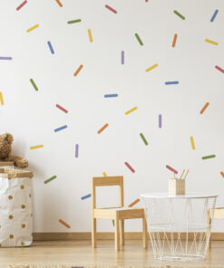 Colorful Confetti Wall Stickers (Pack of 120)