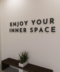Alternative view of Enjoy Your Inner Space 3D Wall Decor