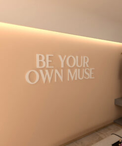 Alternative view of Be Your Own Muse 3D Wall Decor