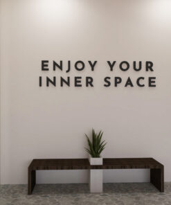 Enjoy Your Inner Space 3D Wall Decor