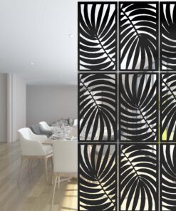 Alternative view of Palm Leaves Grey 3D Wall Panels 1 Panel (Small defect)