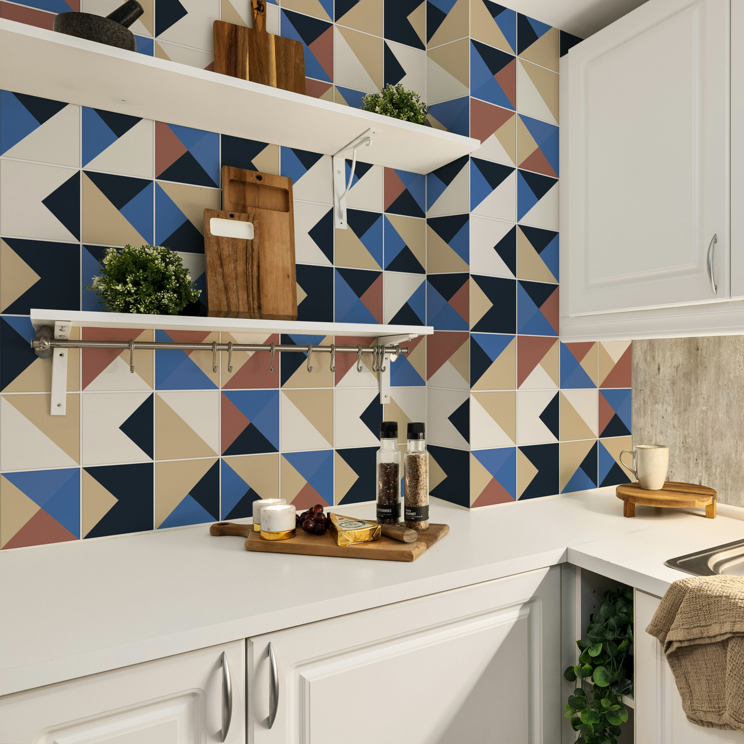 Luxor Pattern Tile Stickers (Pack of 24) - Image 2