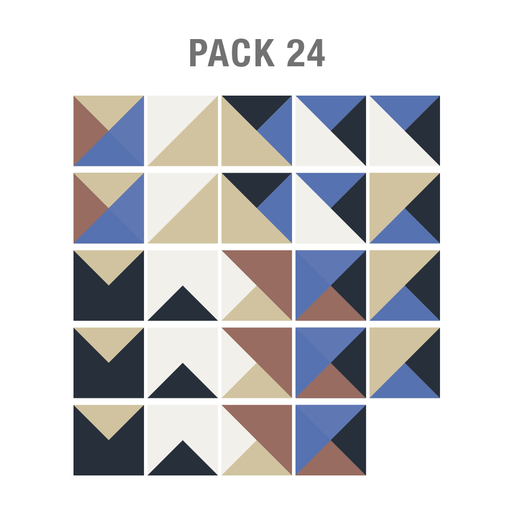 Luxor Pattern Tile Stickers (Pack of 24) - Image 4