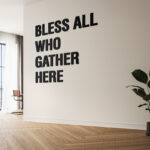 Bless All Who Gather Here 3D Wall Decor