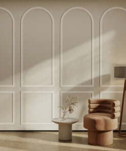 3D Wall Arches Wainscot Panels