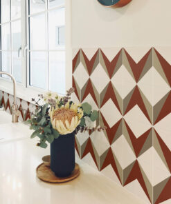 Alternative view of Parma Pattern Tile Stickers (Pack of 10)