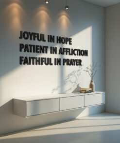 Alternative view of Joyful in Hope 3D Wall Decor