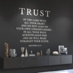 Trust 3D Wall Sign