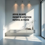 Joyful in Hope 3D Wall Decor