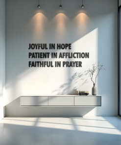 Joyful in Hope 3D Wall Decor