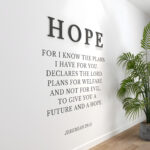 Hope 3D Wall Sign