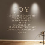 Joy 3D Wall Sign