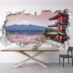 Mount Fuji Wall Decal