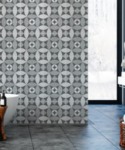 Berlin Pattern Tile Stickers (Pack of 10)