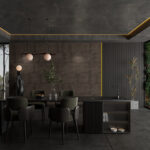 Bronze Patina Imitation Decorative Panels