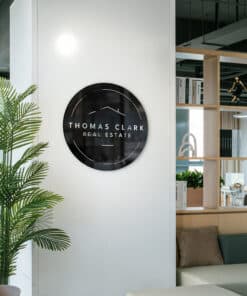 Alternative view of Real Estate Business Sign Customized